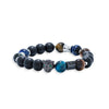 The Black Leopard Tigers Eye Gemstone Bracelet