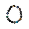 The Black Leopard Tigers Eye Gemstone Bracelet
