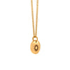 The Sun Gold Disc Necklace