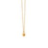 The Sun Gold Disc Necklace