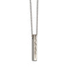 The Lightning Strike Silver Short Bar Necklace
