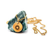 The Sun Gold Disc Necklace