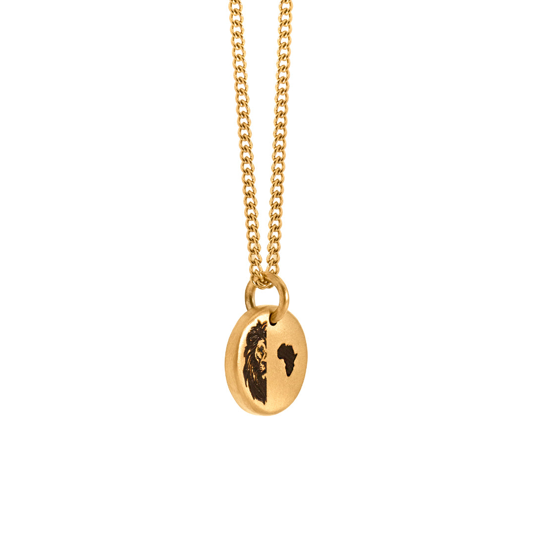 The Lionheart Africa - Gold Edition Necklace