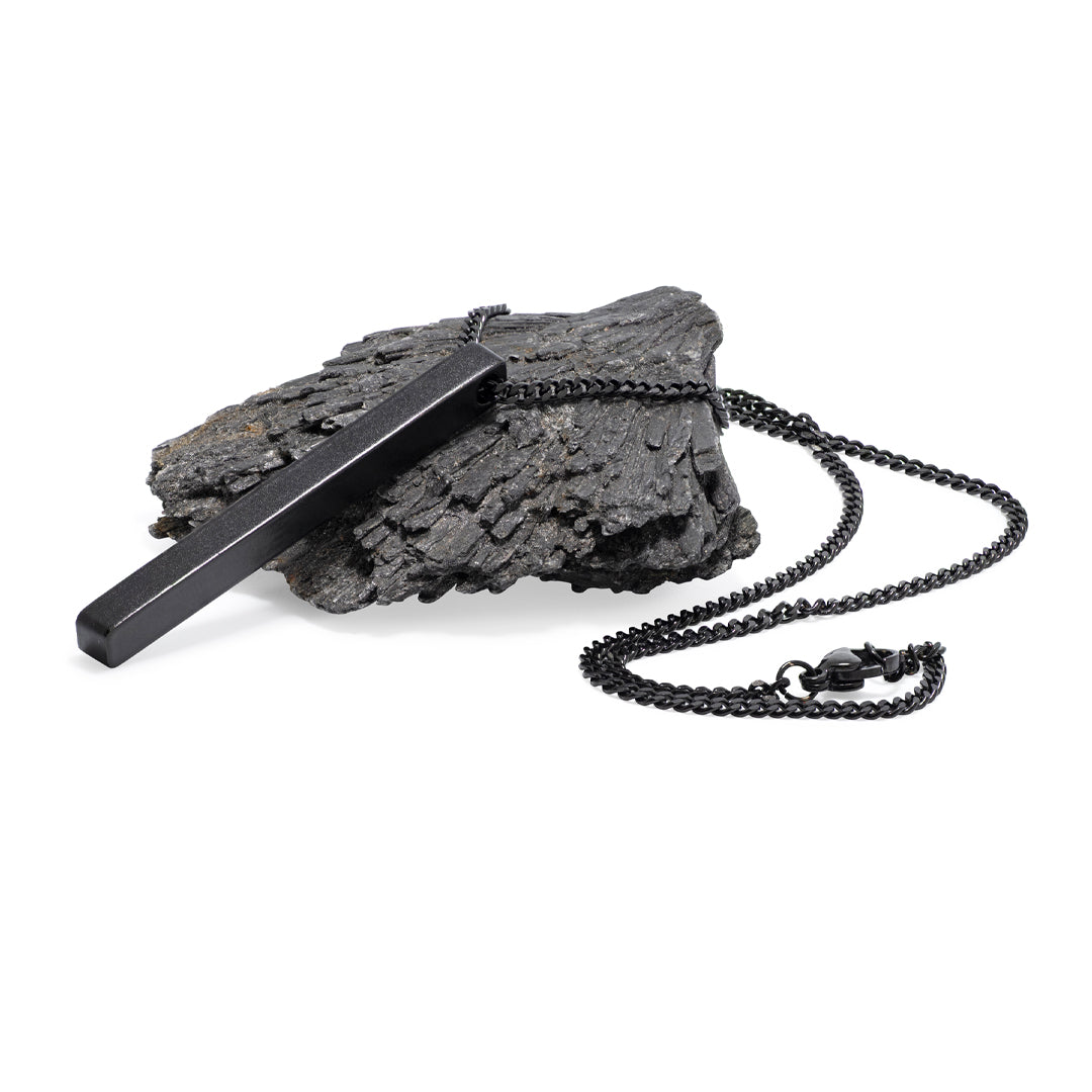 Long Bar - Black Edition Necklace