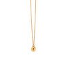 The Palm Anchor Gold Disc Necklace