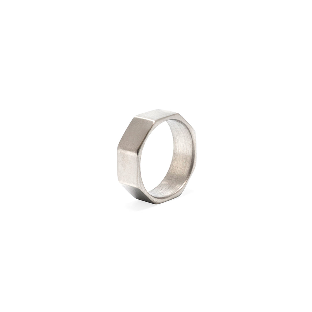 Octagon - Silver Edition Ring