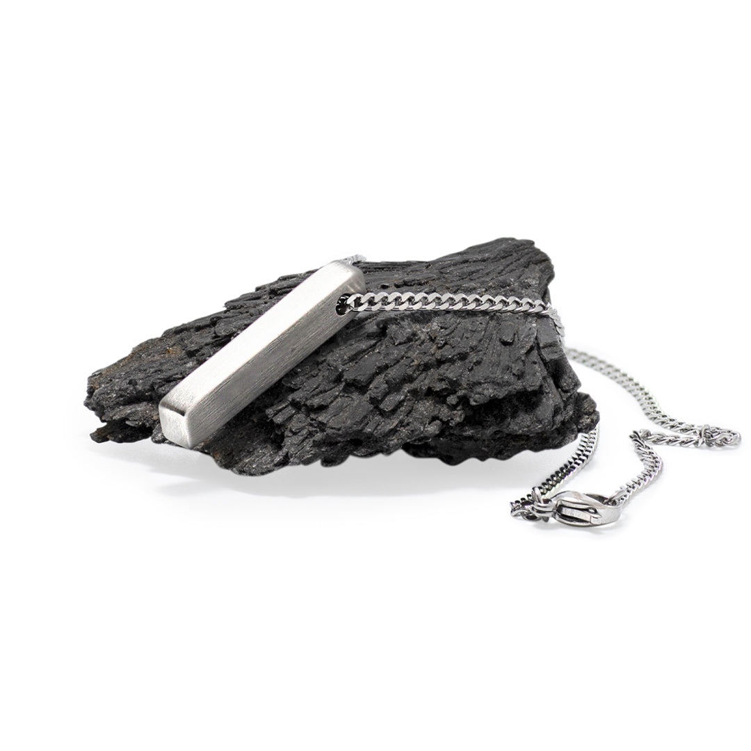 Mini Bar - Silver Edition Necklace