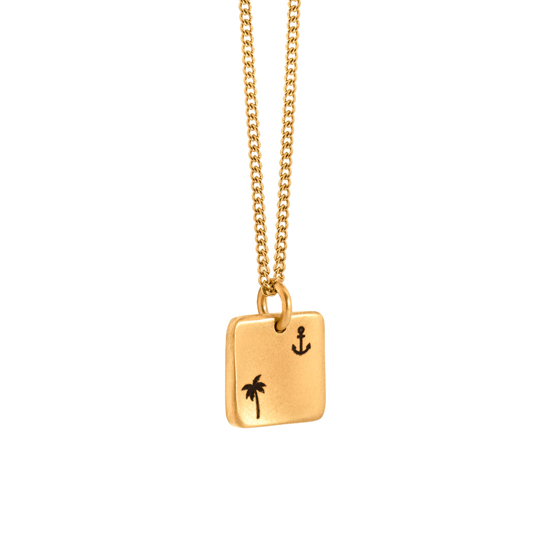 The Palm Anchor - Gold Edition Necklace
