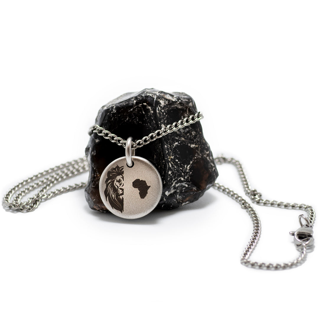 The Lionheart Africa - Silver Edition Necklace