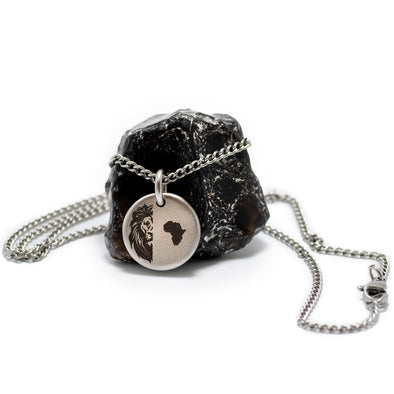 The Lionheart Africa - Silver Edition Necklace