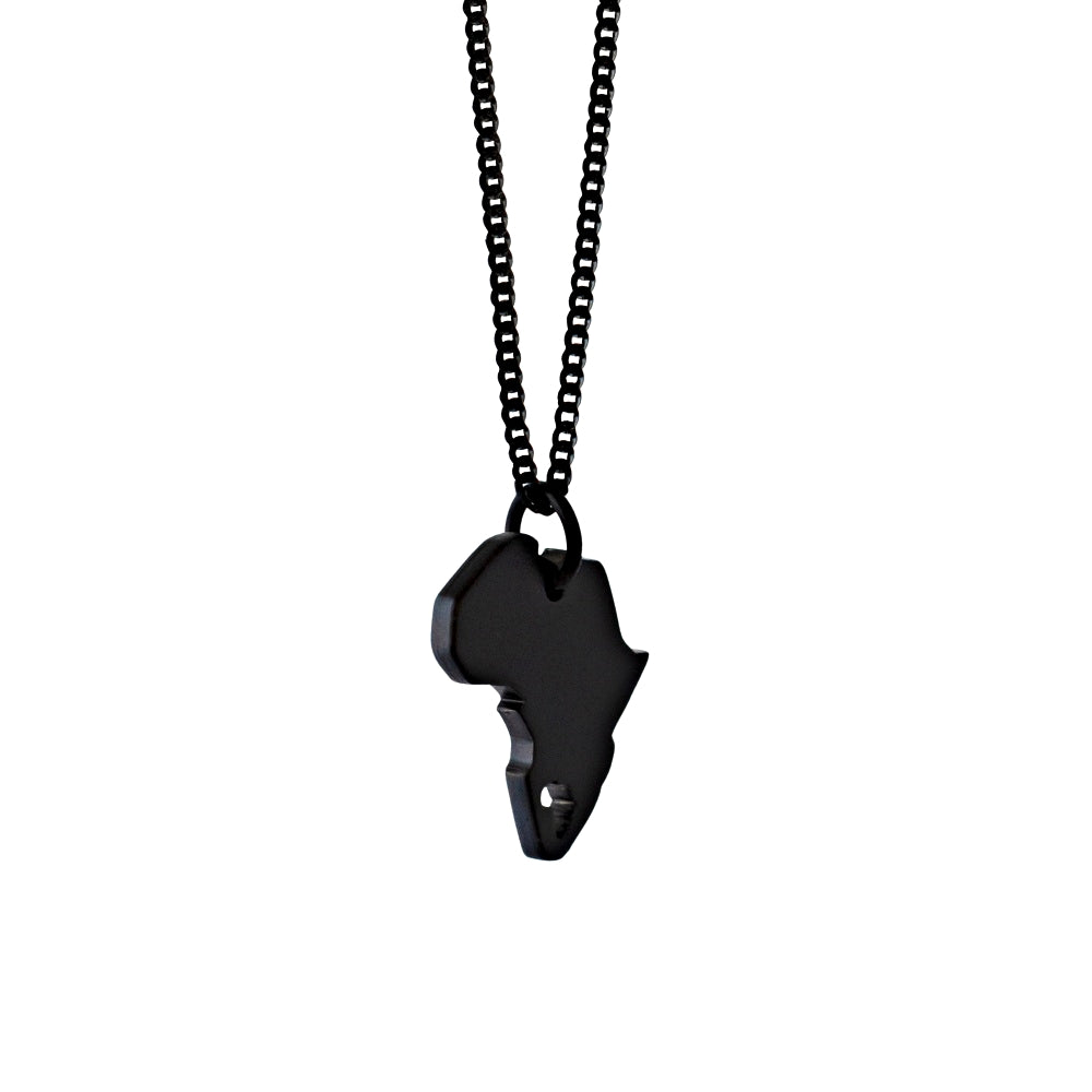 Africa Map Pendant by Studio of Ptah | Studio of Ptah Jewelry Co.