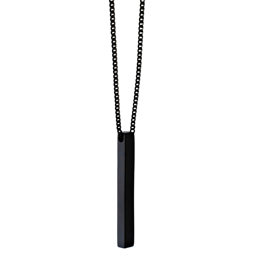Buy Vivity 3D Vertical Bar Pendant Cuboid Stick Korean Necklace Chain and  Ring Combo Alloy Pendant Set Online at Best Prices in India - JioMart.