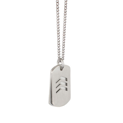 Chevron Dog Tag