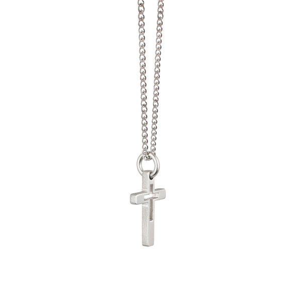 Hollow Cross Necklace