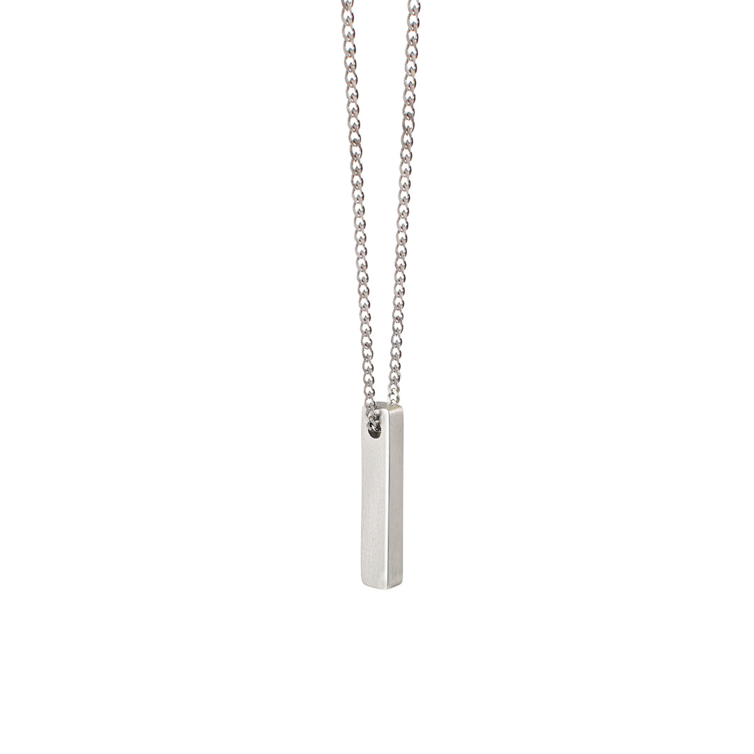 Mini Bar - Silver Edition Necklace