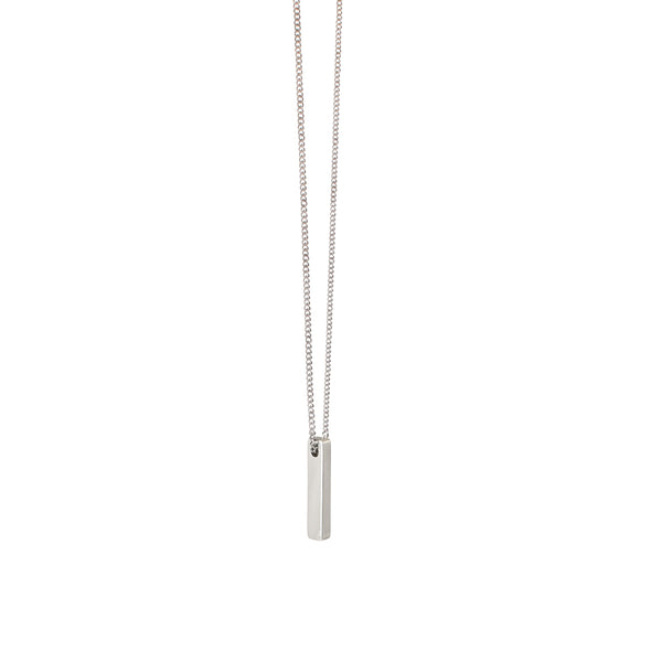 Mini Bar - Silver Edition Necklace